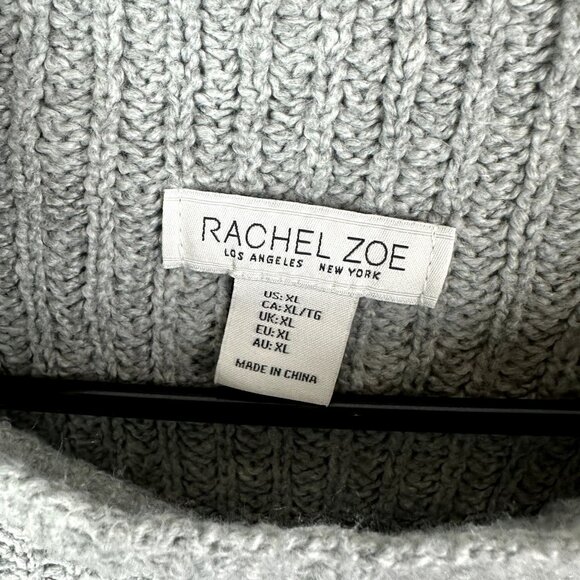 Rachel Zoe Gray Sweater Size XL Long sleeve - Picture 2 of 5